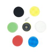 Оправка для полировки жесткая 75мм с пятью полировальниками