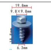 Крепеж металлический Т-5003, 25 шт
