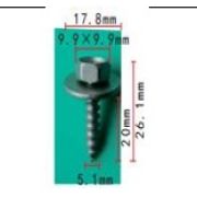 Крепеж металлический Т-5005, 25 шт