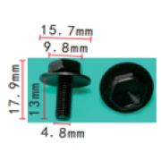 Крепеж металлический Т-5017, 25 шт