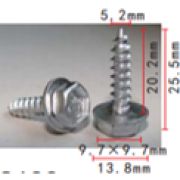Крепеж металлический Т-5018, 25 шт