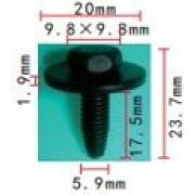 Крепеж металлический Т-5039, 25 шт