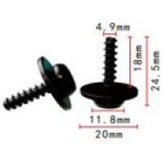 Крепеж металлический Т-5066, 25 шт