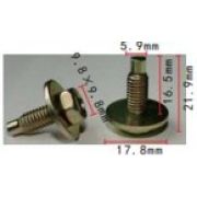 Крепеж металлический Т-5074, 25 шт