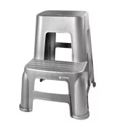 Стул-стремянка пластиковая серая (FO-632S)
