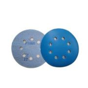 Шлиф круг SA331 125мм на липучке Р600, 8 отв, синий (100 шт/кор)