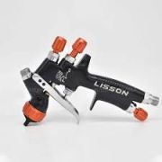 TIZER Краскопульт 1,2мм центральный бачок 200мл Черный