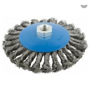 Корщетка на УШМ тарельчатая стальная М14 125мм