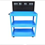 Стол для инструмента на колесиках металл синий Китай