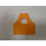 Шпатель пластиковый «ДОМИК» желтый 100мм SSS Китай