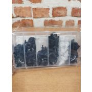 Клипсы набор 100шт с инструментом Китай