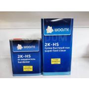 WOOSTE Лак HS 2:1 TY-9900 + 1100 5л+2,5л Быстрый
