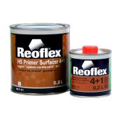 REOFLEX Грунт HS 2K(4+1) акрил. ПРЯМО НА МЕТАЛЛ+отв. (0,8л+0,2л) ЧЕРНЫЙ