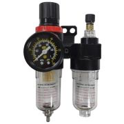 AFC-2000 Масловлагоотделитель с манометром две колбы