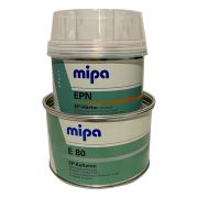 MIPA Шпатлевка Е80 жидкое олово 1кг + отв. EPN 500гр